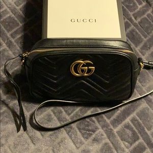 Gucci Marmont small matelassé shoulder bag